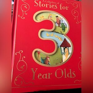 Collection Of Stories For A 3 Year Olds by Parragon Books Hardcover Book. New.